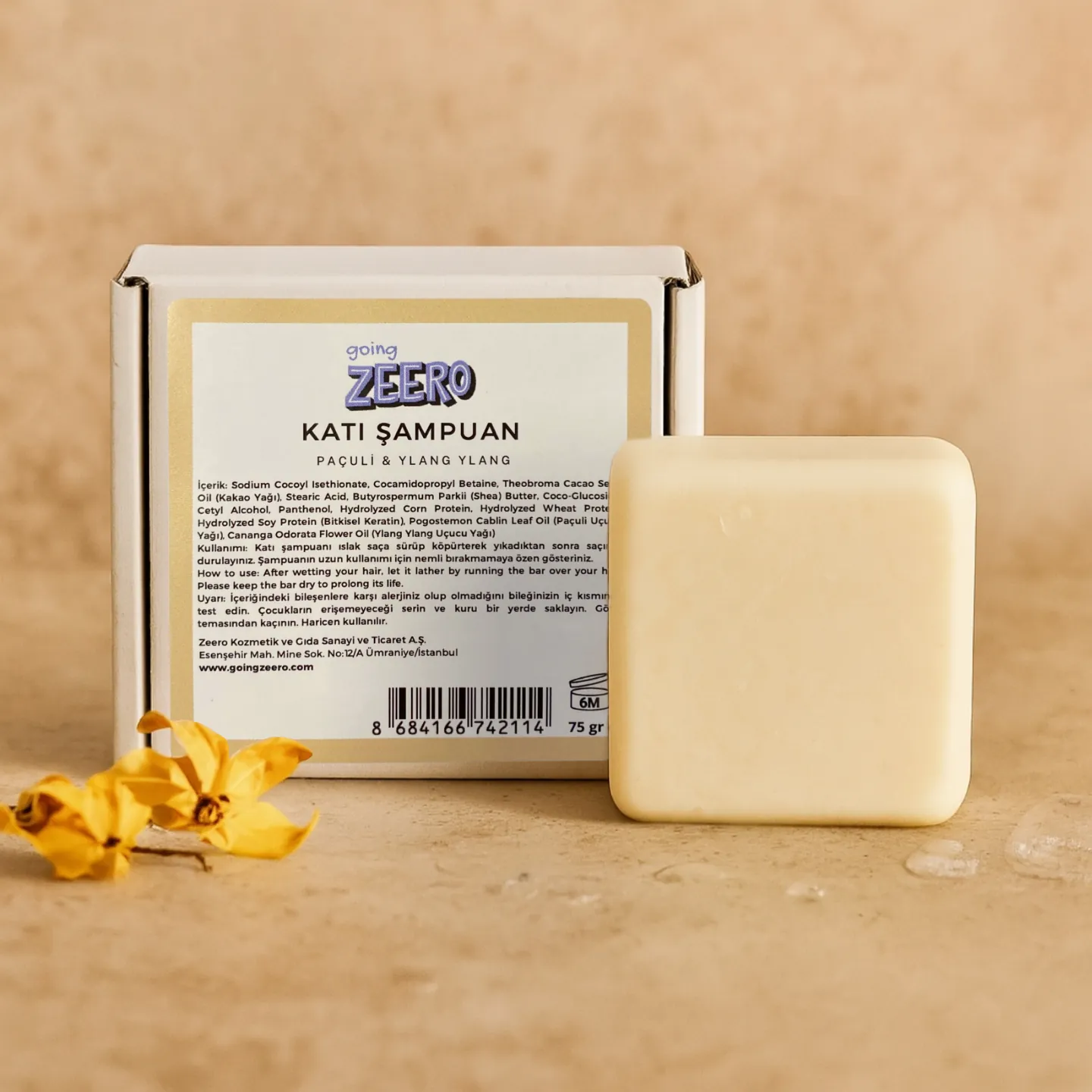 Katı Şampuan Paçuli & Ylang Ylang Sülfatsız Şampuan